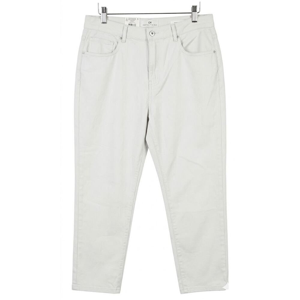 Cotton On Mom Jeans Soft Taupe High Waisted - Size 12